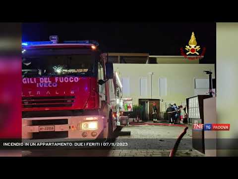 INCENDIO IN UN APPARTAMENTO: DUE I FERITI | 07/11/2023