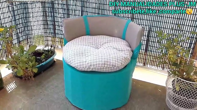 ❄️Hermoso Sillón Infantil 🛋️ Utilizando Material Reciclado 💺 Poltrona  Infantil 💺 Easy Chair 
