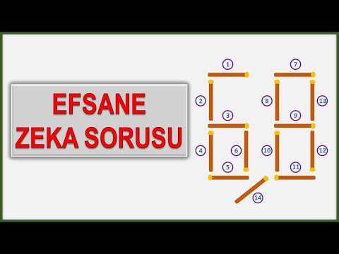 ZEKA SORUSU (Kibrit Çöplerinden İstenilen Sayıyı Elde Etme)