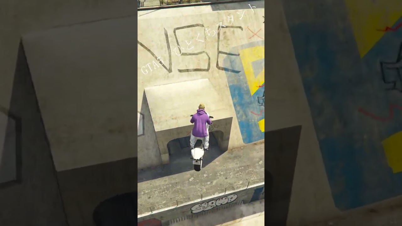 GTA5 ひとくちスタント その290 GTA5 STUNTS #shorts #gta #gta5 #GTA5ひとくちスタント
