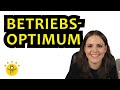 BETRIEBSOPTIMUM berechnen – Stückkosten berechnen, Stückkostenfunktion
