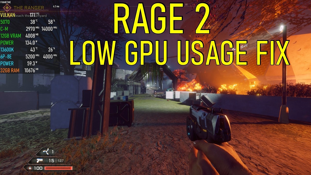 Rage 2: Low FPS / Low GPU usage - Fix 2026 - YouTube