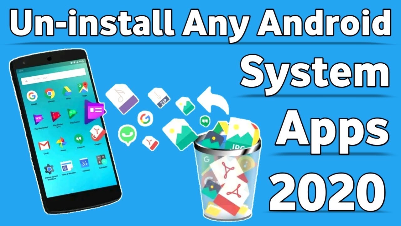 Un-install Any Android System Apps With 1 Click To Increase RAM ...