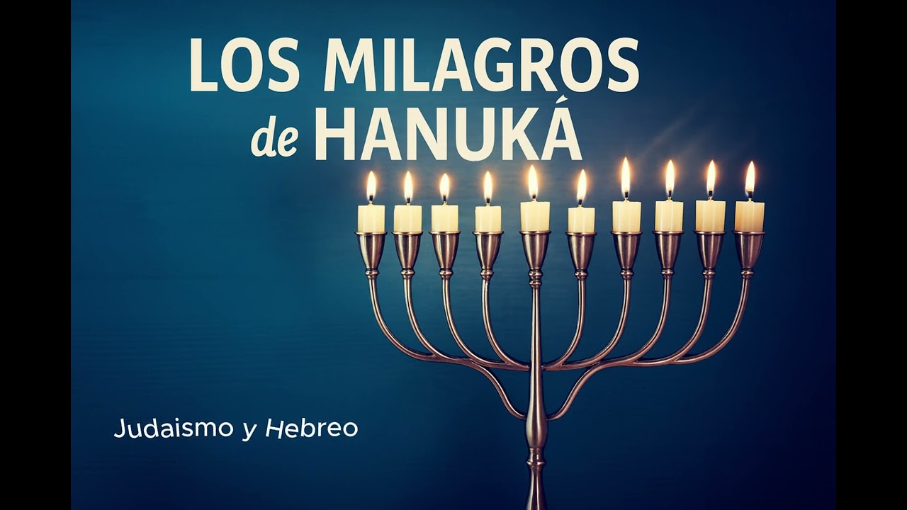 ✨ Por los Milagros de Janucá 🕎 | Canción de Luz, Fe y Gratitud ✨