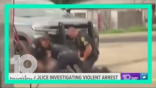 Viral video captures Arkansas officers beating man during arrest