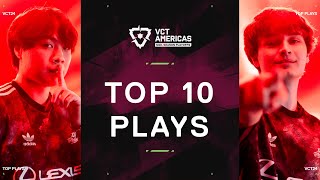 TOP 10 PLAYS | VCT Americas Mid-Season Playoffs