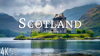 Scotland 4K  Scenic Relaxation Film with Celtic Music
