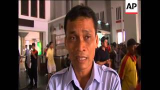 Residents flee areas near erupting volcano