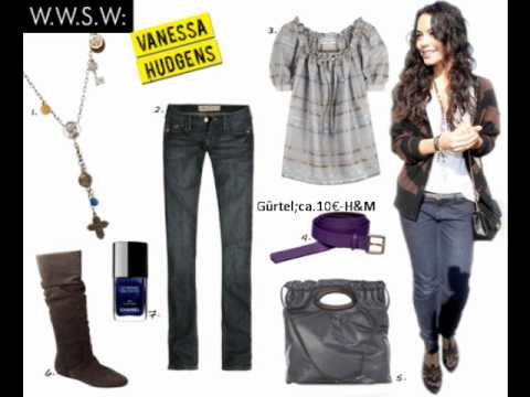 Style von Vanessa Hudgens zum nachmachen YouTube