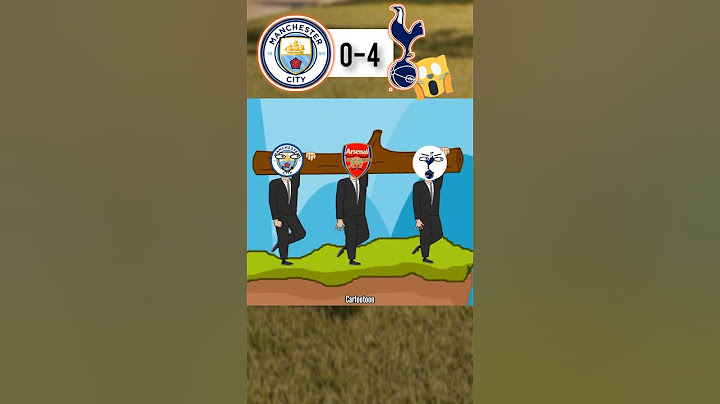 Highlights of manchester city vs tottenham 0-4 || 🥺⚽️ #manchestercity