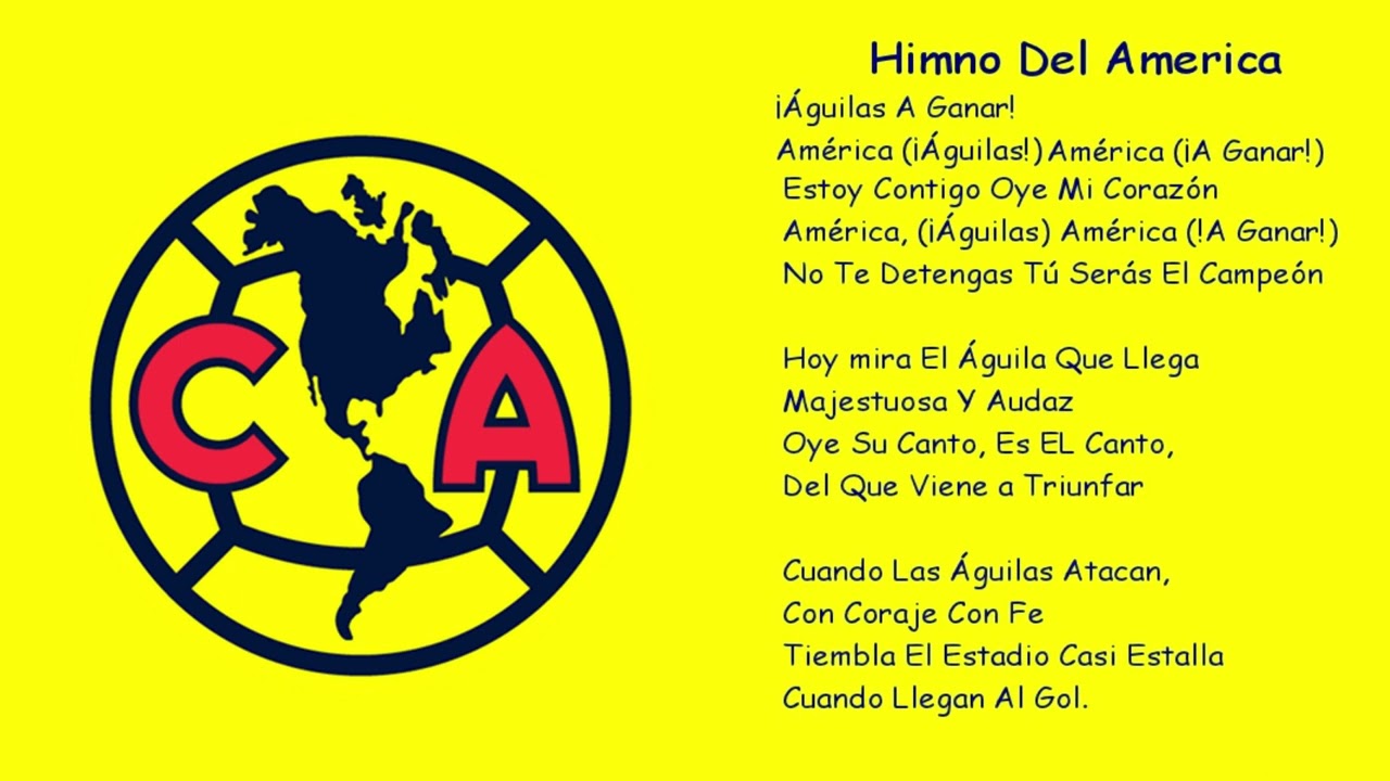 Total 41+ imagen club america himno