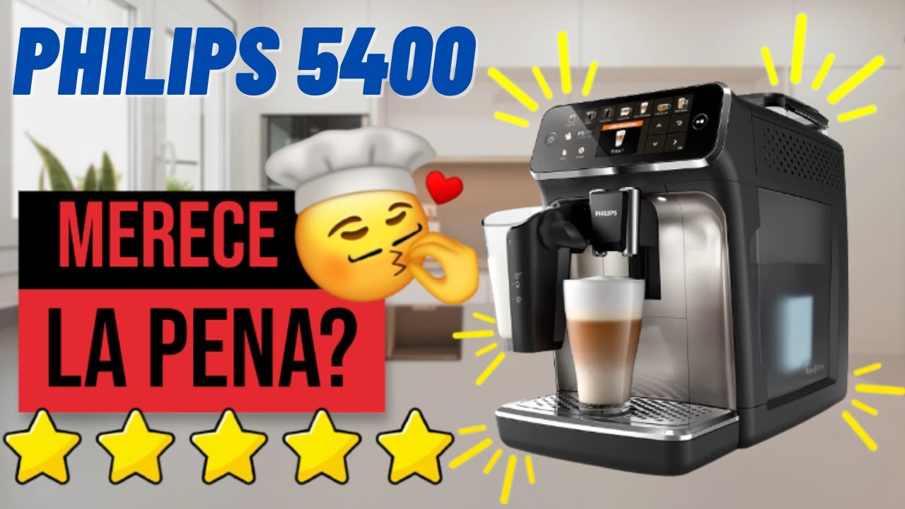 Serie 5400 Solución de leche LatteGo Cafetera Espresso automática, 12  bebidas​ EP5447/90