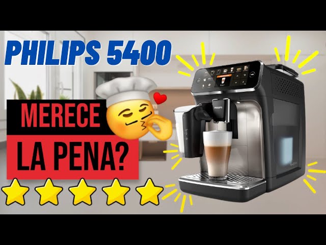 Cafetera PHILIPS Serie 5400 LatteGo Superautomática Opinión 