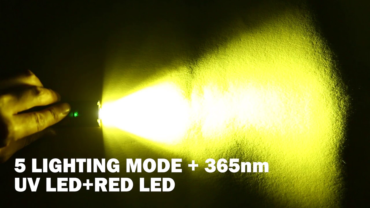 Astrolux K1 XP G3+365nm UV+Red LED 350LM New Driver USB Stainless Steel Mini LED Keychain Light