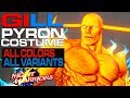 【ストV CE】コスチューム「パイロン」：ギルすべての色とバリアント GILL [ PYRON COSTUME ] ALL COLORS