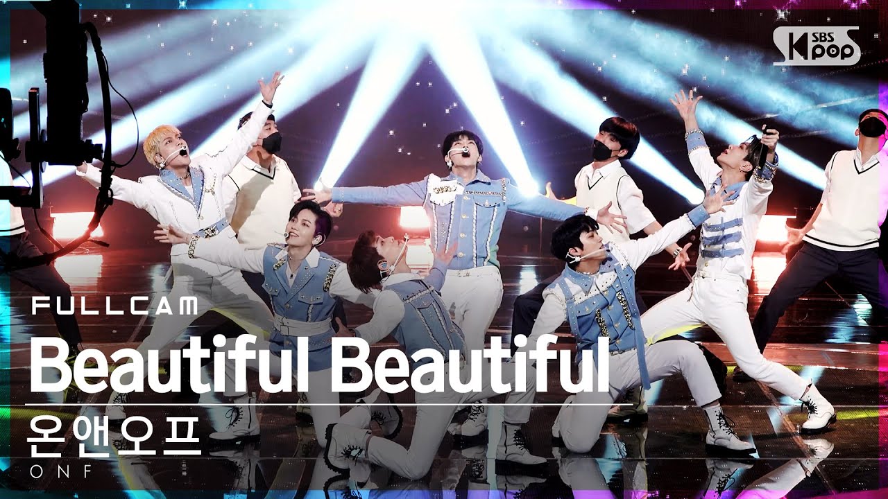 [안방1열 직캠4K] 온앤오프 'Beautiful Beautiful' 풀캠 (ONF Full Cam)│@SBS Inkigayo_2021.03.14.