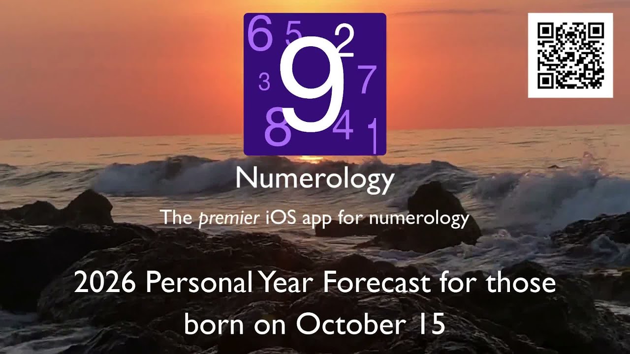 Numerology 2026 Personal Year Forecast for October 15 Birthday