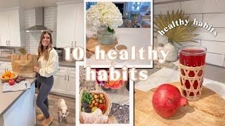 10 healthy habits I'm doing daily for hormone health, metabolism, nutrition, fitness! ✨
