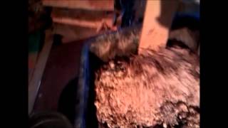Free heat from Briquette Log, make your own