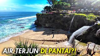 Jalan ke Pantai BANYU TIBO Pacitan | Air Terjun Langsung ke Pantai!