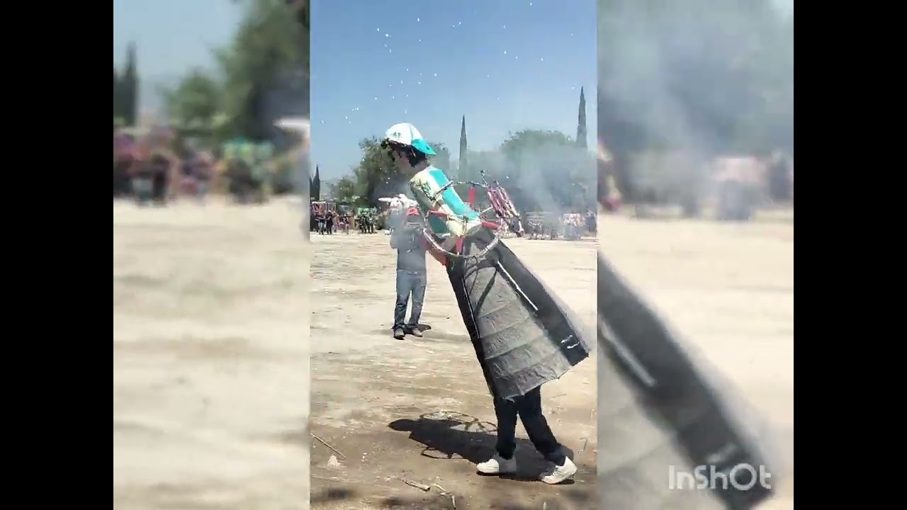 FERIA DE LA PIROTECNIA CERRITOS 2025 SANTIAGO DE ANAYA HIDALGO (QUEMA DE TORITOS) PARTE 1