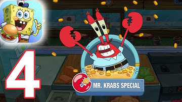 SpongeBob: Krusty Cook-Off - Gameplay Video Part 4 (iOS Android)