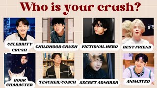 Who is Your Crush? 🧐 | Fun Personality Quiz ✨ | @quizgalaxtopia