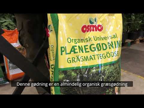 Video: Forskellige organiske gødninger - gødningstyper til organisk havearbejde