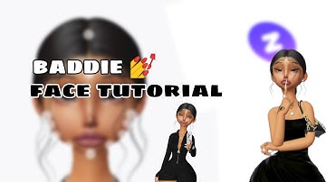 FACE TUTORIAL*ZEPETO*(baddie tut) zepeto face tut 🤩*100*subs?