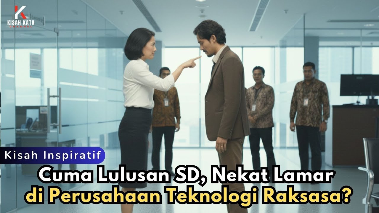 DIHINA CUMA LULUSAN SD, 10 MENIT KEMUDIAN CEO NYARIS BANGKRUT!