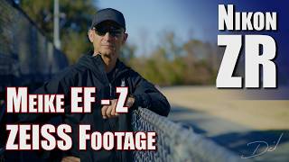 Meike MK-EFTZ-C Drop in ND Filter for EF Glass on Nikon ZR -Shot with Zeiss 50mm 1.4 Milvus