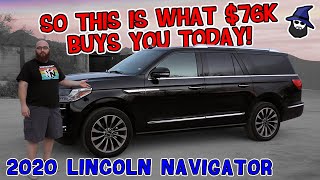 $76K buys you this? CAR WIZARD reviews the 2020 Lincoln Navigator. *Plus shots from BarrettJackson*