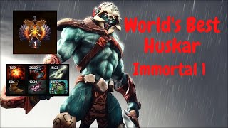Dota 2 pro replay: best huskar player in the world (2020)