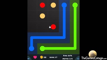 Flow Game Level - 177 [5x5] Basic Pack Connect the Dots