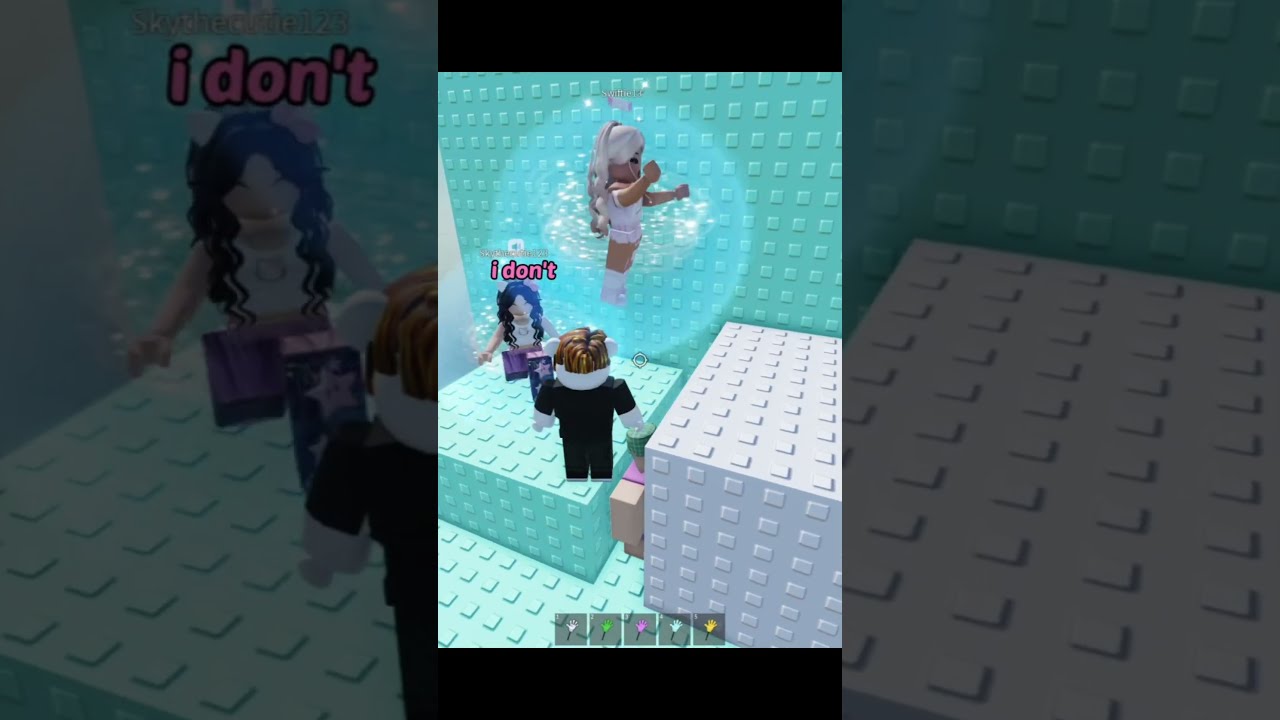 I MET THE MOST ADORABLE PLAYER ON ROBLOX Roblox Memes