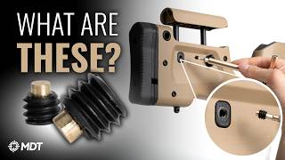 What Are the Brass-Tipped Screws for on the MDT XRS?