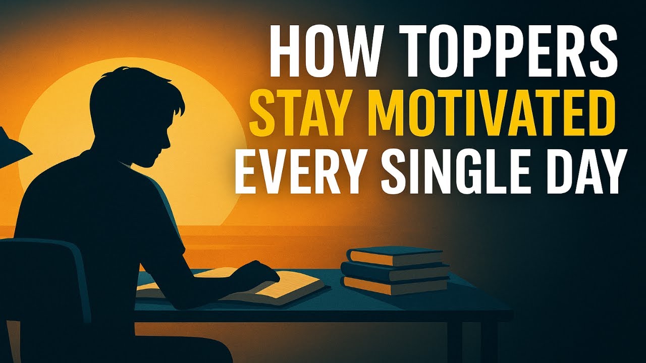 How Toppers Stay Motivated Every Single Day - YouTube