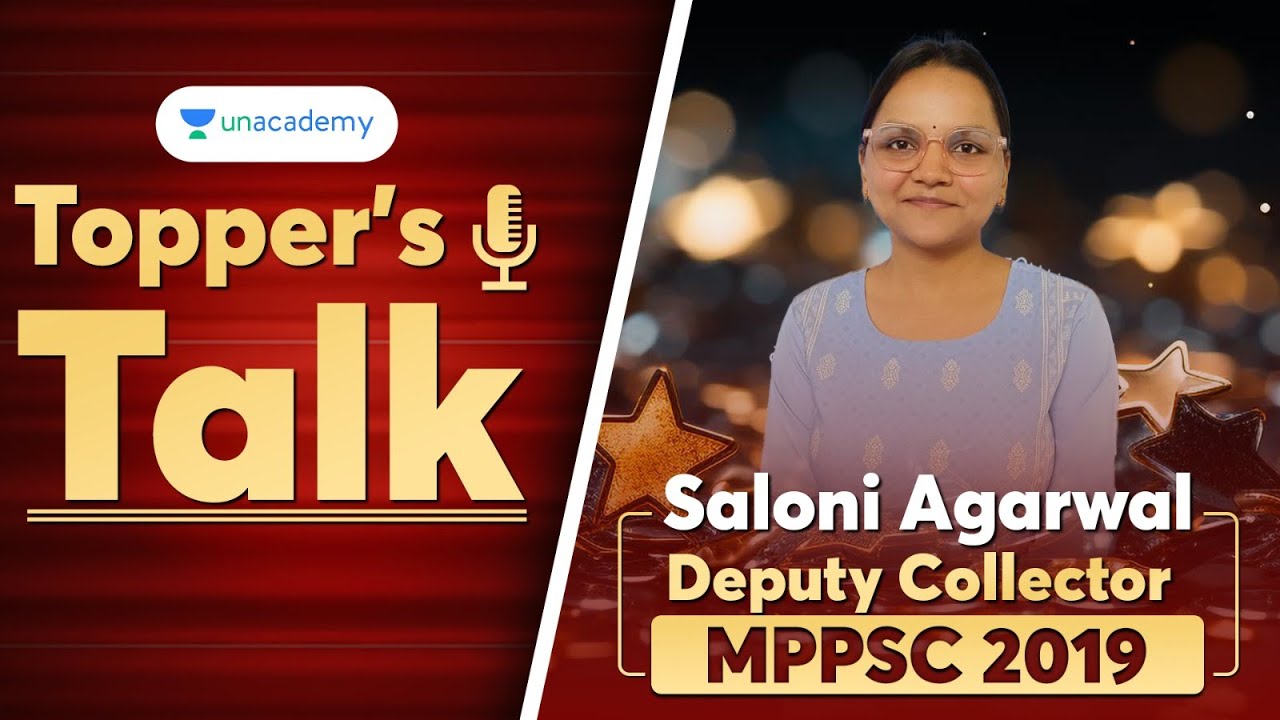 Topper's Talk | Deputy Collector | MPPSC Topper 2019 | Saloni Agarwal |MPPSC 2019 Topper's Interview