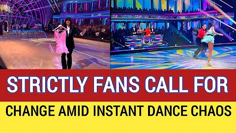Strictly Come Dancing Fans Demand Change Amid Instant Dance Chaos!