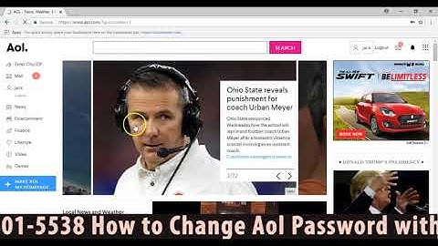 How to Change Aol Password without old Phone number