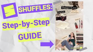 How To Use The SHUFFLES By Pinterest App | Step-by-Step Guide + Tips For Aesthetic Moodboards!