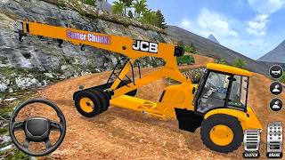Construction JCB Crane Offroad Drive 🚧 | Bus Simulator Indonesia - Android Gameplay  screenshot 1
