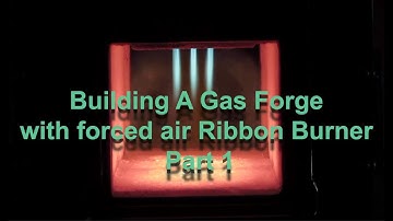 Building a gas forge part 1