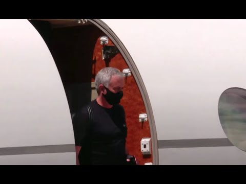 LIVE: José Mourinho arrives in Rome!