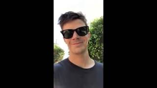 Grant Gustin Skateboarding