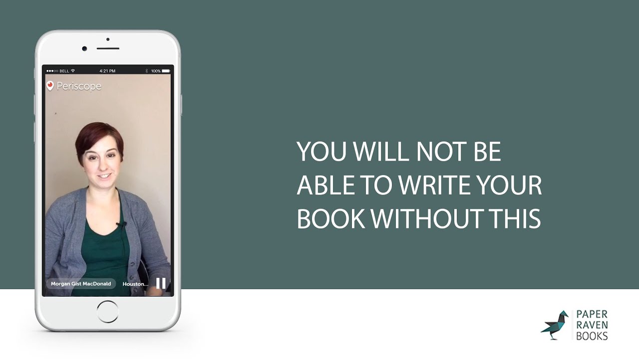 You will not be able to write your book without this - YouTube