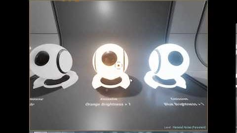 UE4 Concept Levels - Material Nodes