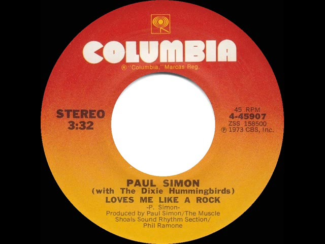 1973 HITS ARCHIVE: Loves Me Like A Rock - Paul Simon (w/Dixie