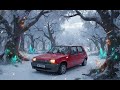 Sunrise Drive in the Rain – Renault 5 Through Timisoara’s Haze! 🚗🌟morning jazz music!