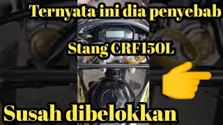 Penyebab Stang CRF Berat/Susah Belok Kanan dan Kiri #shorts #short #shortvideo #crf #crf150